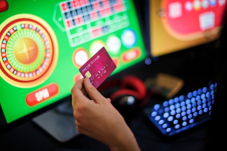 Bigger Bass Bonanza slot game displayed on a mobile phone screen with spinning reels and bet controls