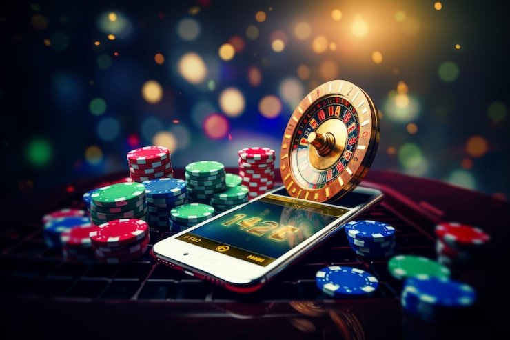 Mobile account dashboard on generator ln showing Bigger Bass Bonanza along with other slot and casino games